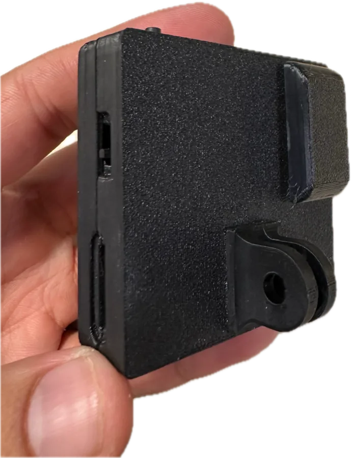 Trinet Wrist Kit camera with radio-beacon adapter
